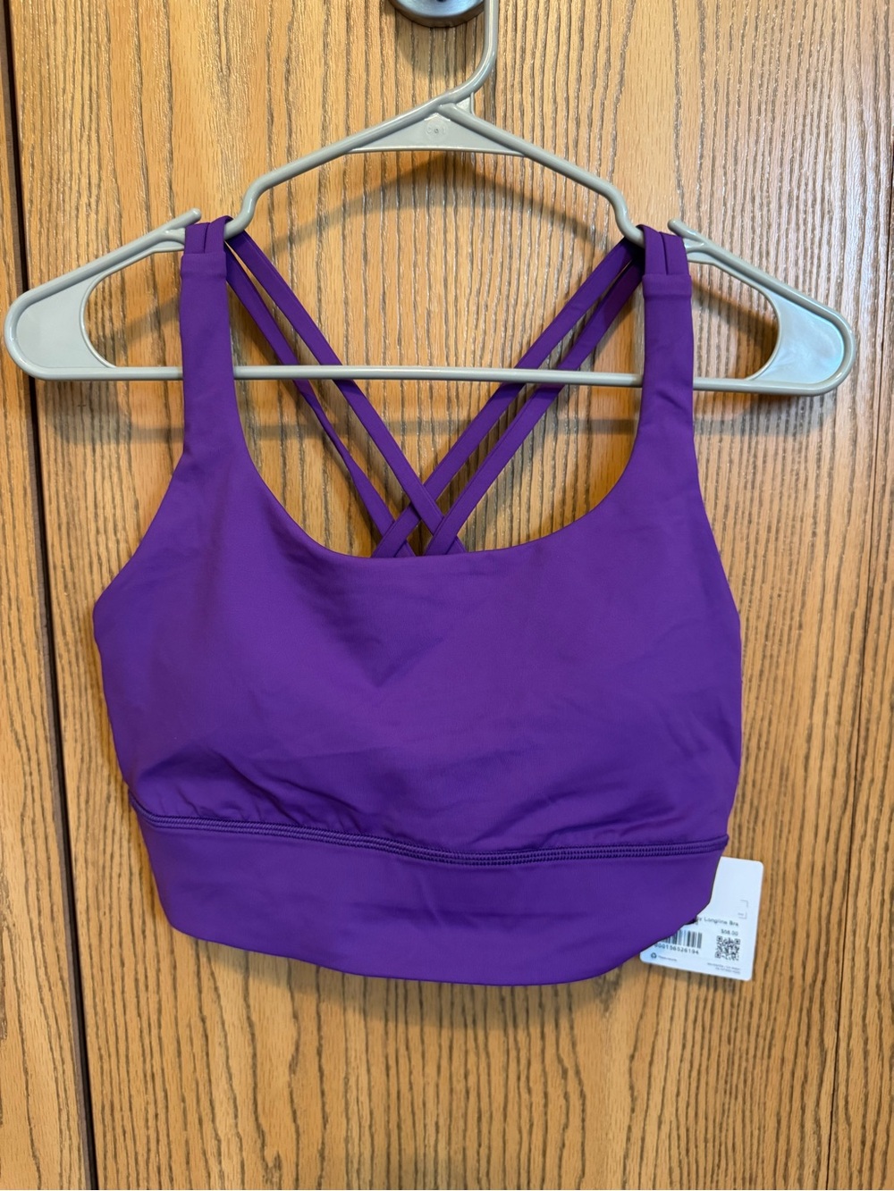 Lululemon Energy Longline Bra *Medium Support, B–D Cups - College Purple